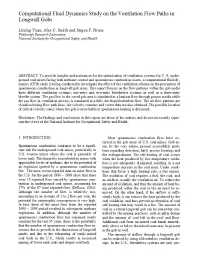 Image of publication Computational Fluid Dynamics Study on the Ventilation Flow Paths In Longwall Gobs