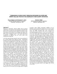 Image of publication Comparison of Whole-Body Vibration Exposures on Older and Newer Haulage Trucks at an Aggregate Stone Quarry Operation