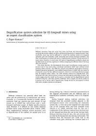 Image of publication Degasification System Selection for U.S. Longwall Mines Using an Expert Classification System