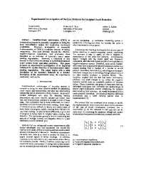 Image of publication Experimental Investigation of On-Line Methods for Incipient Fault Detection