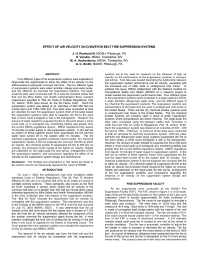 Image of publication Effect of Air Velocity on Conveyor Belt Fire Suppression Systems