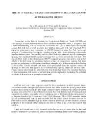 Image of publication Effects of Far-Field Shearing Deformation on Fracturing Around an Underground Opening