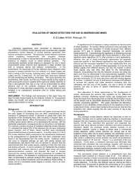 Image of publication Evaluation of Smoke Detectors for Use in Underground Mines