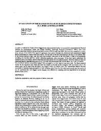 Image of publication Evaluation of the Bagged Stone Dust Barrier Effectiveness in a Bord and Pillar Mine