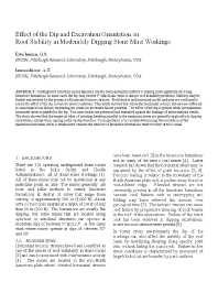 Image of publication Effect of the Dip and Excavation Orientation on Roof Stability in Moderately Dipping Stone Mine Workings