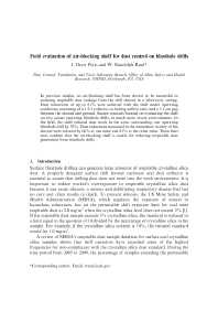 Image of publication Field Evaluation of Air-blocking Shelf for Dust Control on Blasthole Drills