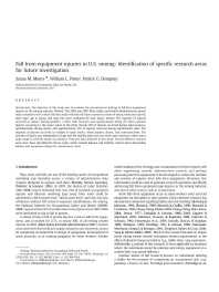 Image of publication Fall From Equipment Injuries in U.S. Mining: Identification of Specific Research Areas for Future Investigation