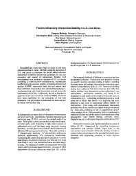 Image of publication Factors Influencing Intersection Stability in U.S. Coal Mines