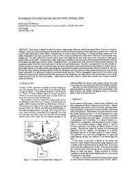 Image of publication Investigation of a Rock-Burst Site, Sunshine Mine, Kellogg, Idaho