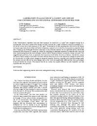 Image of publication Laboratory Evaluation of a Canopy Air Curtain for Controlling Occupational Exposures of Roof Bolters