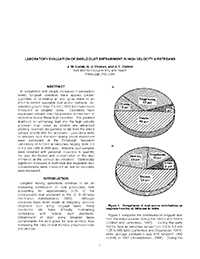 Image of publication Laboratory Evaluation of Shield Dust Entrainment in High-Velocity Airstreams