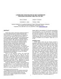 Image of publication Laboratory Investigation of Seat Suspension Design Performance during Vibration Testing