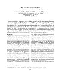 Image of publication Mine Fire Source Discrimination Using Fire Sensors and Neural Network Analysis