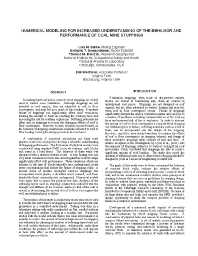 Image of publication Numerical Modeling for Increased Understanding of the Behavior and Performance of Coal Mine Stoppings