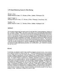 Image of publication A PC-Based Monitoring System for Mine Hoisting