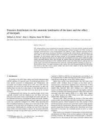 Image of publication Pressure Distribution on the Anatomic Landmarks of the Knee and the Effect of Kneepads