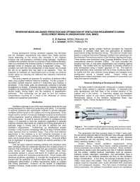 Image of publication Reservoir Modeling-Based Prediction and Optimization of Ventilation Requirements During Development Mining in Underground Coal Mines