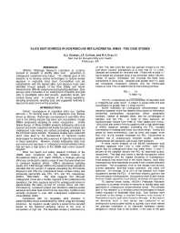 Image of publication Silica Dust Sources in Underground Limestone Mines