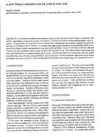 Image of publication A Static Fatigue Constitutive Law for Joints in Weak Rock