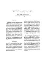 Image of publication Simplified Pre- and Post-Processing Technique for Performing Finite-Element Analyses of Deep Underground Mines