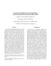 Image of publication Use of CFD Modeling to Study Inert Gas Injection into a Sealed Mine Area