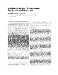 Image of publication Using Proximate Analysis to Characterize Airborne Dust Generation from Bituminous Coals