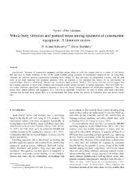 Image of publication Whole-Body Vibration and Postural Stress among Operators of Construction Equipment: A Literature Review