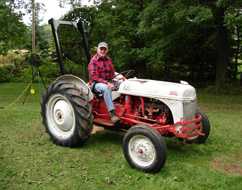 Ford 4000 with CROPS