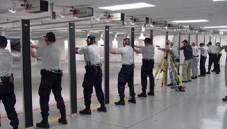 	Target Practice at a Firing Range