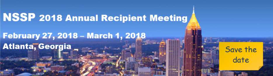 NSSP 2018 Annual Recipient Meeting