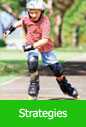 	Image of a kid in inline skates