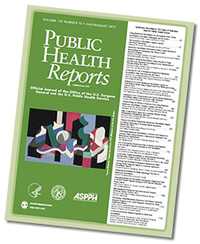 Public Health Reports cover