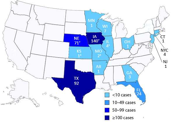 Map for July 29, 2013