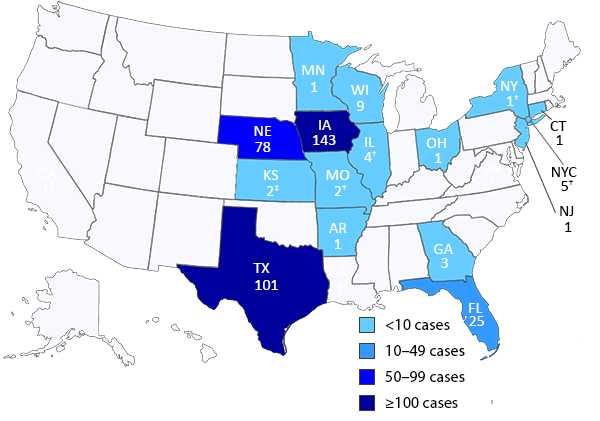 Map for July 31, 2013