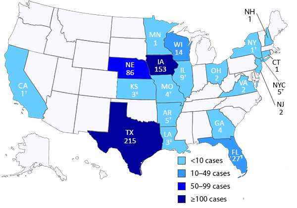 Map for August 13, 2013