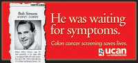 Colonn cancer screening billboard