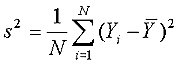 Continuation of mathematical definition of univariate global Moran's I.