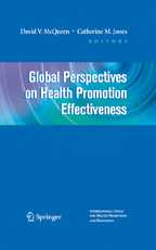 Cover: Global Perspectives on Health Promotion Effectiveness