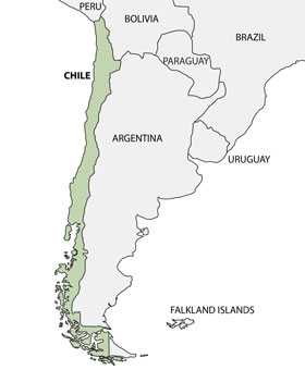 Mapa de Chile