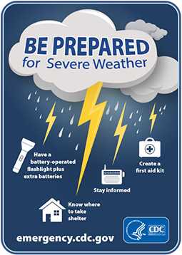 Be Prepared for Severe Weather