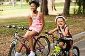 	Children on bicycles