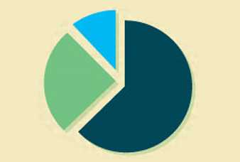 	Pie chart icon 