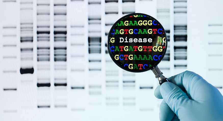 Magnifying glass genetic screening