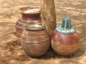 Safe Water System storage jars