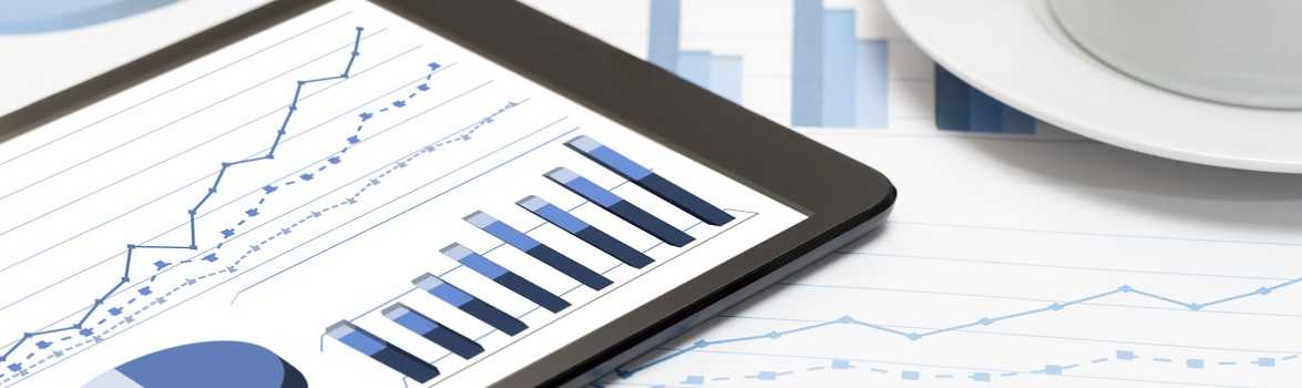 tablet and graphs