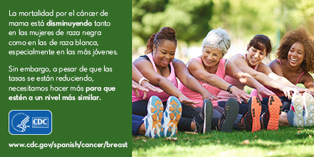 La mortalidad por el cáncer de mama está disminuyendo tanto en las mujeres.