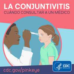 Infográfico: Ayude a protegerse para no contraer la conjuntivitis y evitar transmitirla