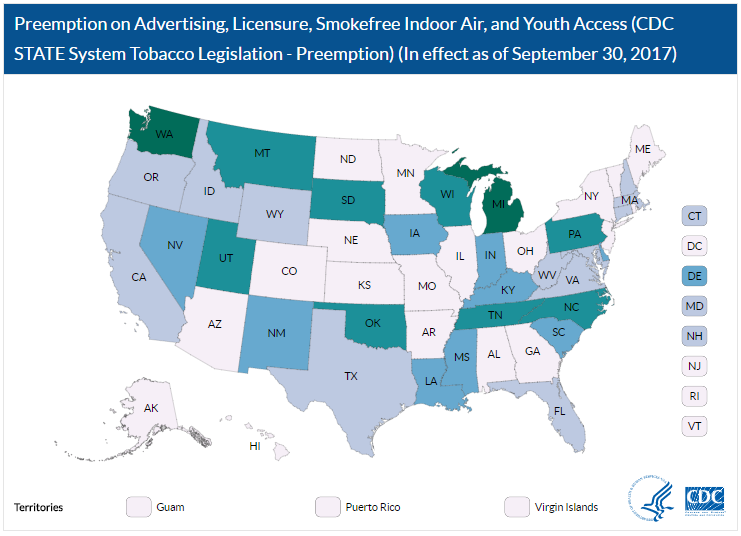 Interactive Maps - Preemption