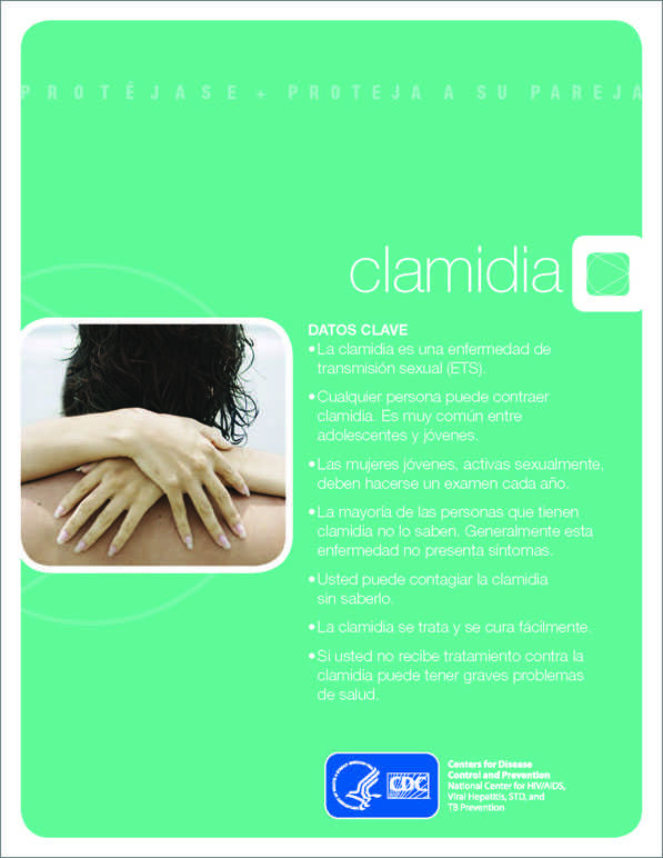 Clamidia: la realidad - Folleto cover