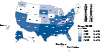 Figure 15. Gonorrhea — Rates of Reported Cases by State, United States and Outlying Areas, 2014